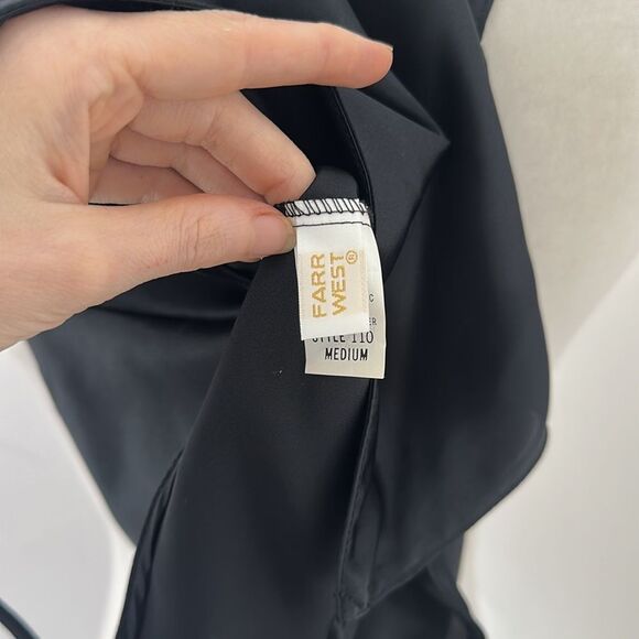 Vintage USA Made 90s Bias Cut Satin Tank - Picture 4 of 5